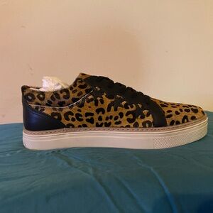 Lucchese Leopard Pony Hair Shoes